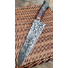 КВІТКА ексклюзивний кухонний ніж ручної роботи майстра студії XI KNIVES, Сталь N690, 60-61 HRC